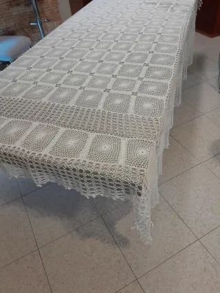 Tovaglia uncinetto fatta a mano