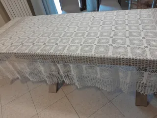 Tovaglia uncinetto fatta a mano