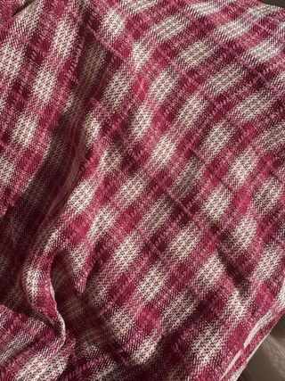 Blusa cuadros estilo boho