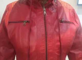 Chaqueta Piel Sintética 