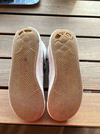 Nike Blazers reales, suela desgastada