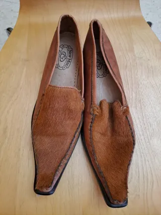 Zapatos New Moc Piel Marrón