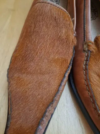 Zapatos New Moc Piel Marrón