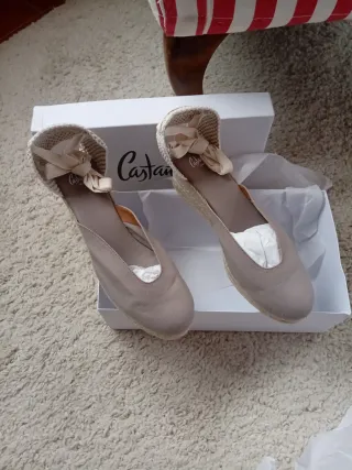 Alpargatas Castañer Tostado Talla 41 Nuevas