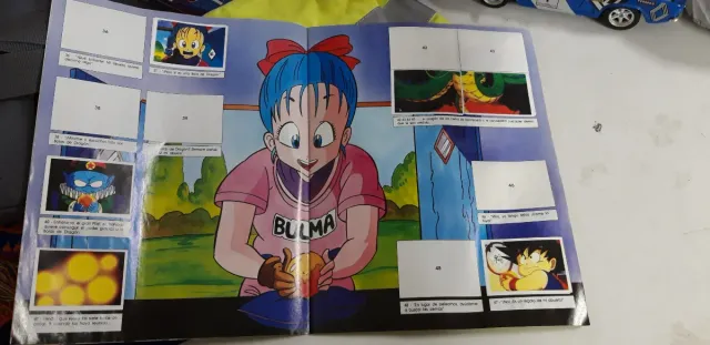 Sobres y Álbum Dragon Ball Panini sin abrir