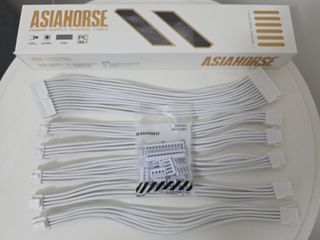 Set prolunghe cavi sleeved PSU AsiaHorse 16AWG
