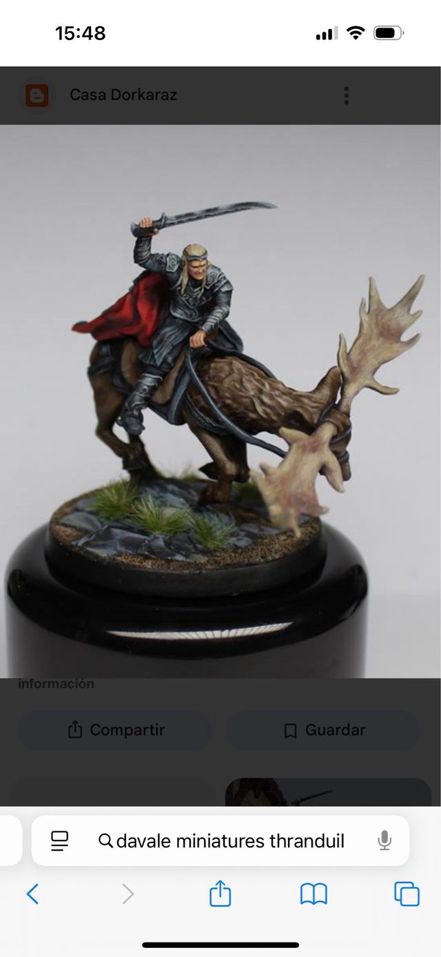 Miniature Davale LOTR Thranduil Hobbit