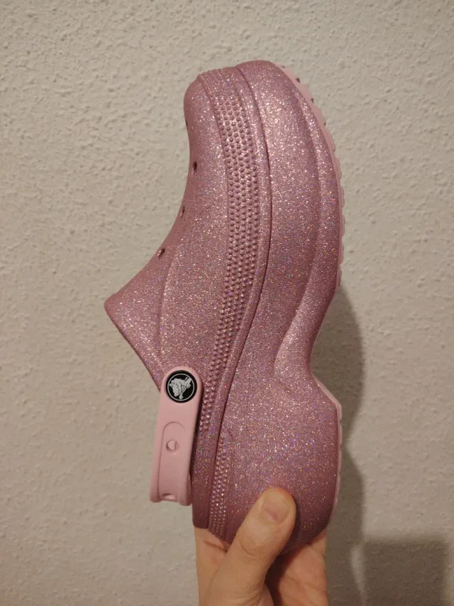 Zuecos plataforma Crocs talla 39 sin uso