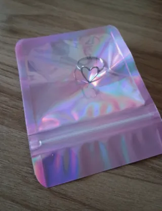 Anello cuore argento