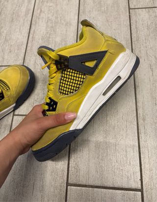 Scarpe Jordan 4 Gialle