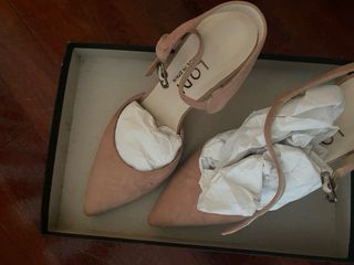 Zapatos Lodi Tacón Rosa