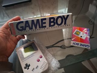 Nintendo Game Boy Blanca + Tetris