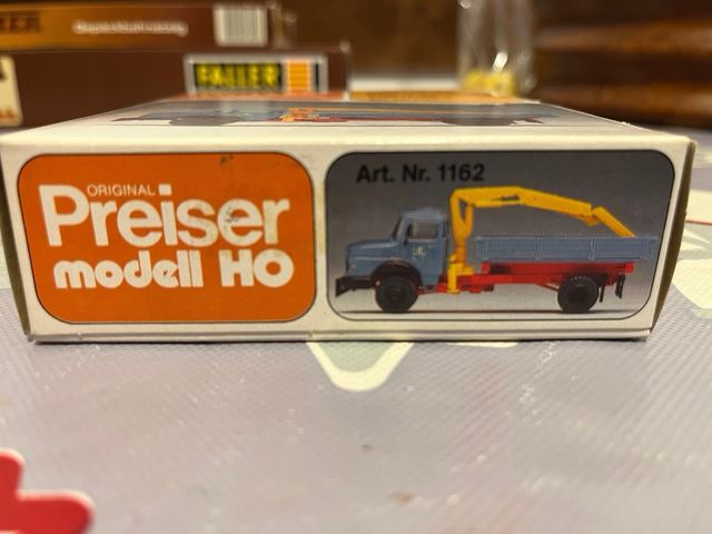 Preiser modello HO camion 2 assi kit