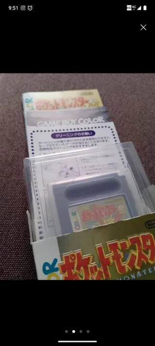 Pokemon Oro Game Boy Color Japonés