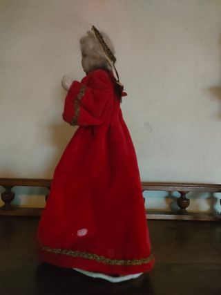 Antico Angelo Natalizio in cera