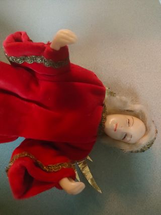 Antico Angelo Natalizio in cera