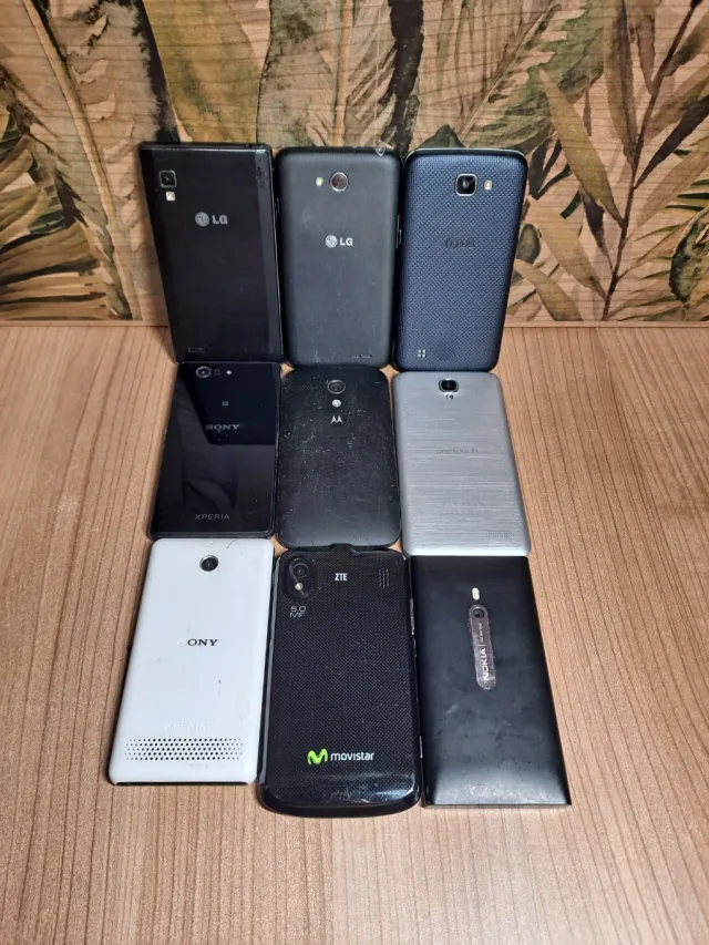 Lote de móviles para piezas