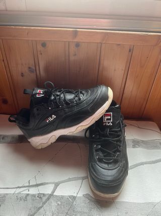 Zapatillas Fila Negras