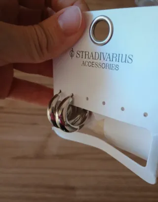 Orecchini Stradivarius Argento