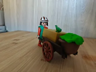 Playmobil Belén Aldeano con Carreta