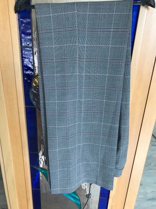 Pantalon elegante pierna ancha