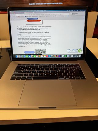 MacBook Pro Gris Espacial