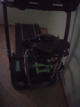 Cinta de correr plegable con vibración