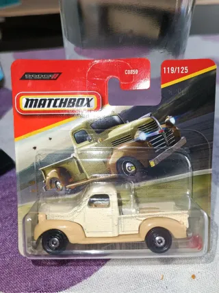 DODGE V-SERIES TRUCK 1940 1/64 MATCHBOX