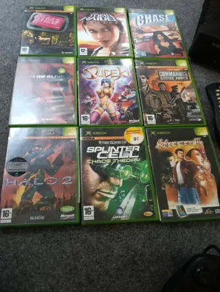 Xbox Consola + Mandos y Juegos