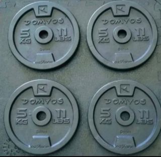PESAS 4 DISCOS DE 5KG