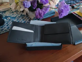 Portafogli Piquadro nero mai utilizzato