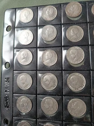 50 Céntimos Plata Alfonso XII y XIII 