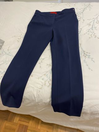 Pantalón azul marino Carolina Herrera