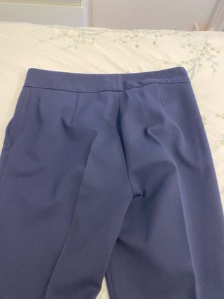 Pantalón azul marino Carolina Herrera