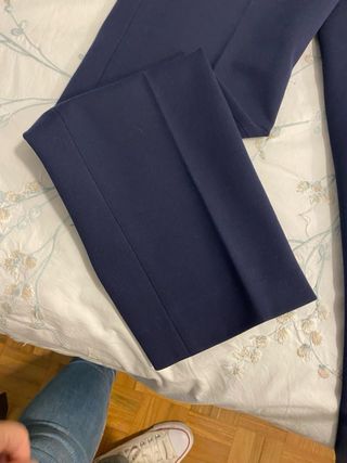 Pantalón azul marino Carolina Herrera