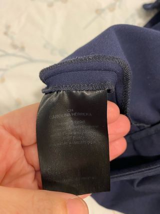 Pantalón azul marino Carolina Herrera