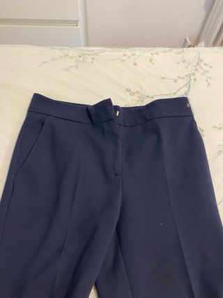 Pantalón azul marino Carolina Herrera