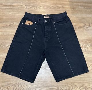 Pantalón corto vaquero Corteiz negro