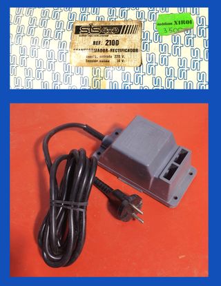 Lote STS Scalextric: pistas, mandos, transformador