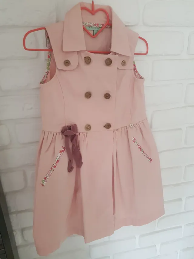 Vestido Gabardina Nanos 4 años