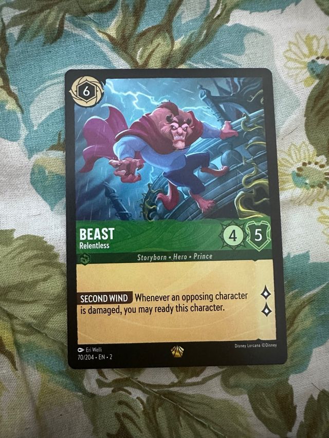 Carta Disney Lorcana - Beast 70/204