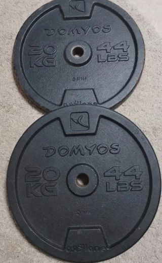 PESAS 2 DISCOS DE 20KG