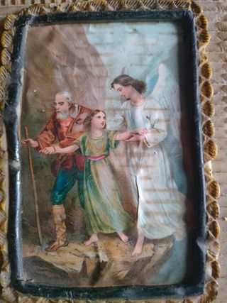 Antico libro in cera policroma