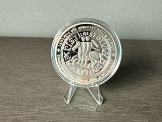 Moneda coleccionable (Medalla) Templaria Cruz Roja