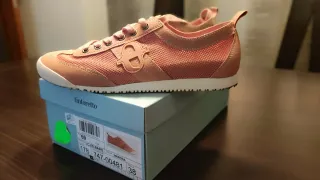 Zapatillas Tintoretto rosas de rejilla