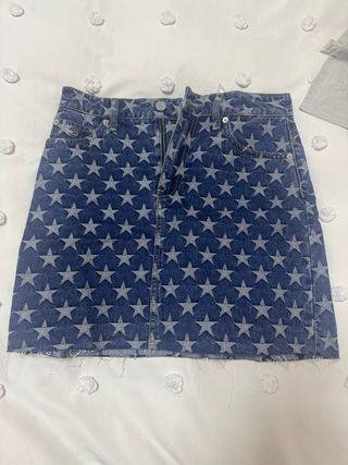Falda vaquera Tommy Hilfiger estrellas