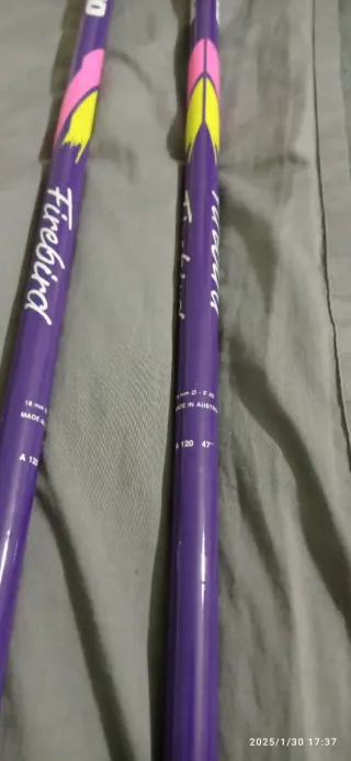 Bastoncini da sci Blizzard Firebird Purple