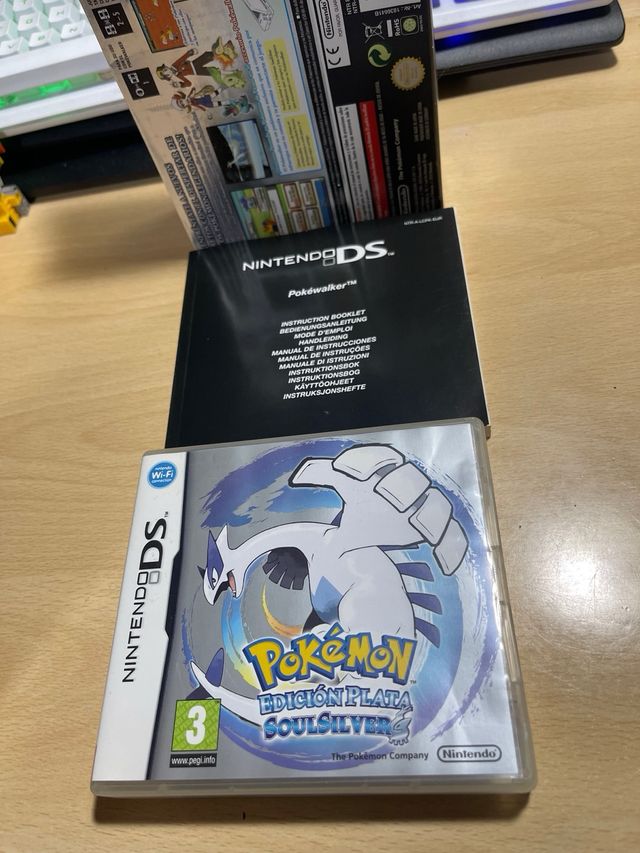 Pokémon SoulSilver Nintendo DS Edición Plata