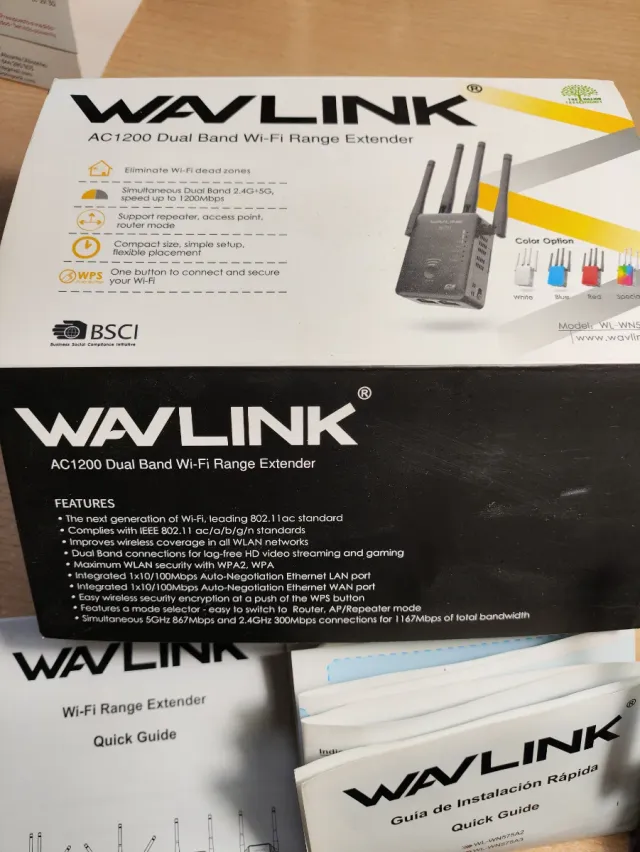 Extensor Amplificador Wi-Fi Doble Banda