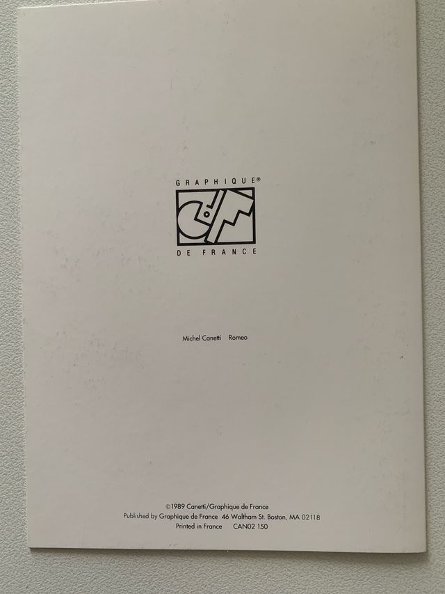 9 Postales Michel Canetti